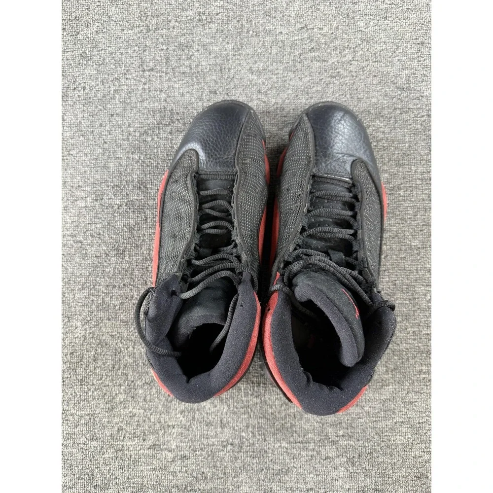 Jordan Air Jordan 13 Retro Bred Shoes Mens 8 Black Red Basketball 414571 004